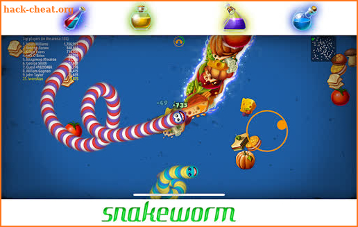 Snake zone : worm Mate Zone Cacing.io screenshot