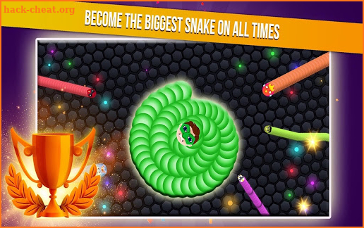 Snaker.io - The Slither Worm with Masks screenshot