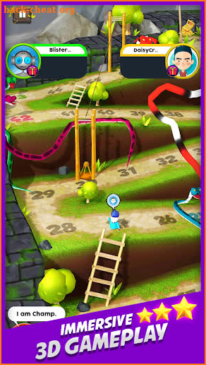 Snakes and Ladders 3D Online screenshot