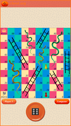 Snakes and Ladders Fight screenshot