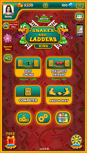 Snakes and Ladders King screenshot