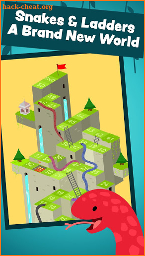 🐍 Snakes and Ladders Saga - Free Board Games 🎲 screenshot