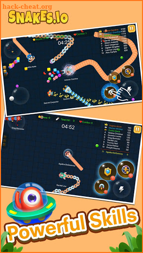 Snakes.io-Hunter Mode screenshot