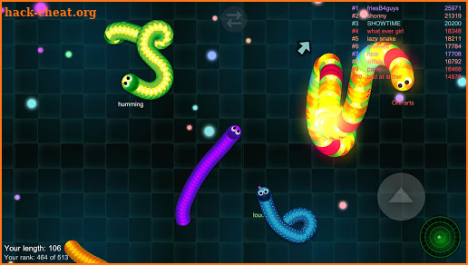 Snakes.io : Snake Zone Cacing Worm screenshot
