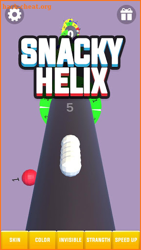 Snaky Helix Runner screenshot