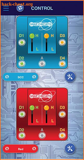 Snap Circuits® Coding screenshot
