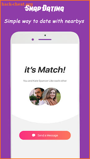 Snap Dating -Chat & dating with singles nearby you screenshot