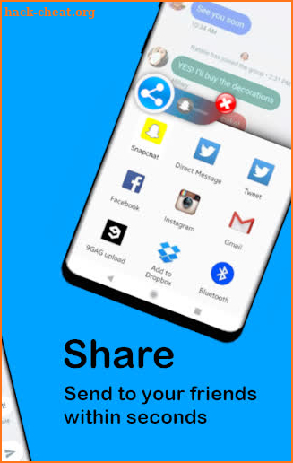 Snap Scroll Share: Long Screenshot No Notification screenshot