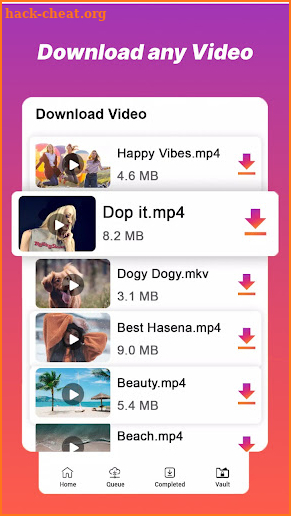Snap - tubè Video XDownloader screenshot