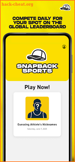 Snapback Sports Trivia screenshot