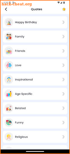SnapBday screenshot