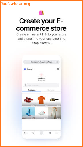 Snapcart: Commerce Manager screenshot