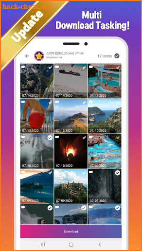 SnapDown Downloader for Instagram and Twitter screenshot