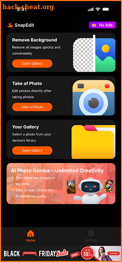 SnapEdit – Touch. Fix. Glow screenshot