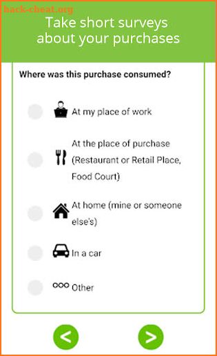 SnapMyEats: Paid Surveys, Earn Free Gift Cards App screenshot
