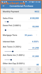 SNapp Mortgage screenshot