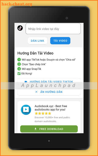 SnapTik - Video Downloader for TikTok No Watermark screenshot