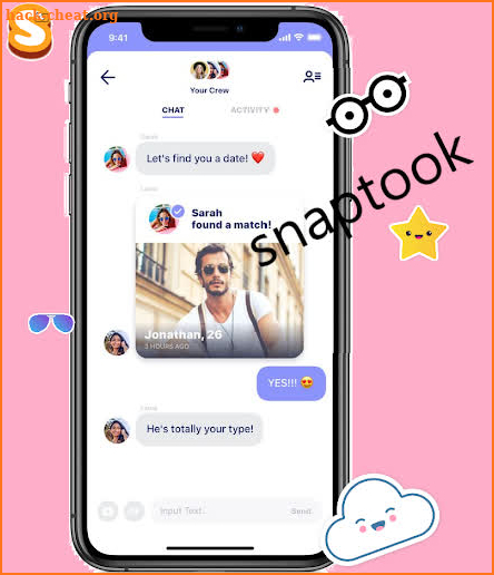 Snaptook- social networking  Make Friends & Chat screenshot