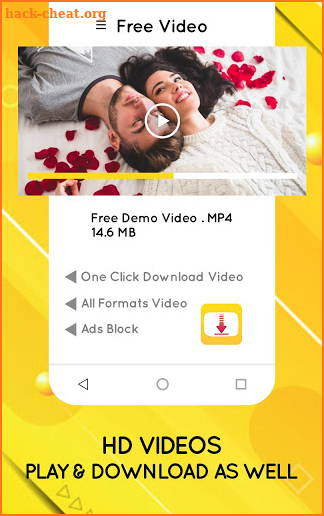 Snaptubè HD Video Downloader App screenshot