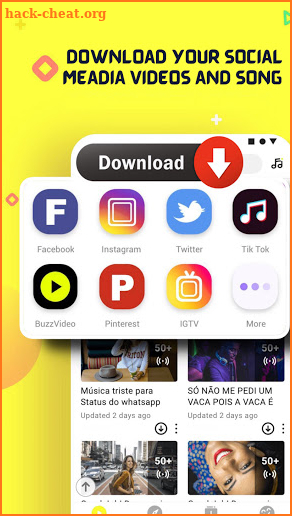 Snaptubè mp4 video downloader screenshot