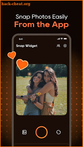 SnapWidget: Photo and Drawing screenshot