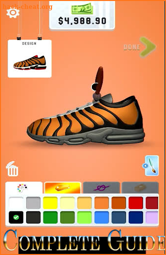 Sneaker Art Tips. screenshot