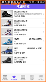 Sneaker Crush - Release Dates screenshot