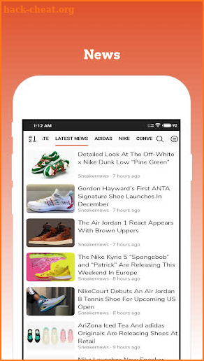 Sneaker - News & Release Dates screenshot
