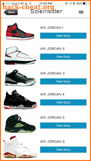 Sneaker Release Dates screenshot