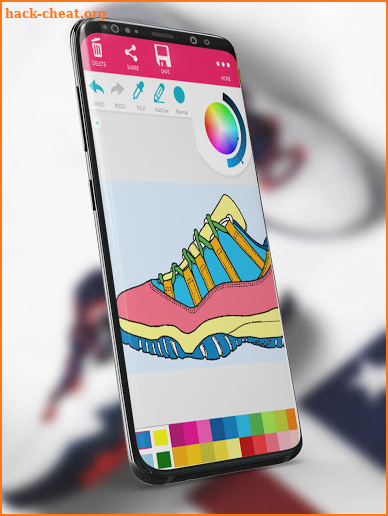 Sneakers Coloring Book - Shoes Coloring screenshot