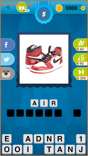 Sneakers Quiz Game screenshot