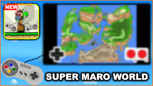 SNES New Super Mari World - Comics Board & Story screenshot