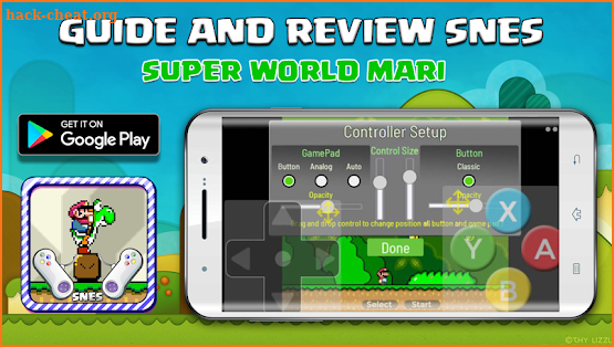 SNES Super Mari World - Guide Board & story screenshot