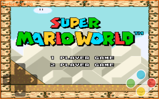 S.N.E.S Super Maryo World : Maro Classic Game screenshot