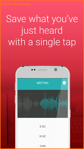 Snipback - Lifehacker smart voice recorder PRO HD screenshot