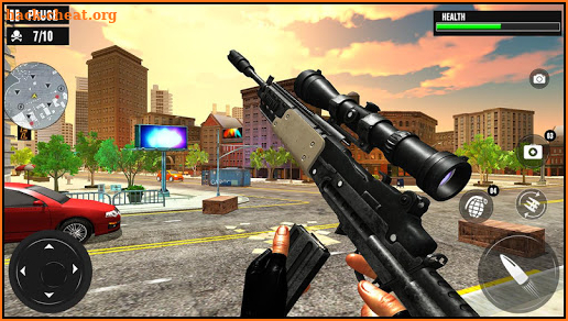 Sniper 3D 2020: sniper shooting - gun simulator screenshot