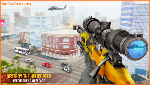 Sniper 3D Gun Shooting Bullet screenshot