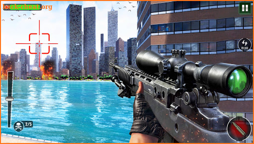 Sniper 3D Strike - Terrorist Gun Shooting Mission screenshot