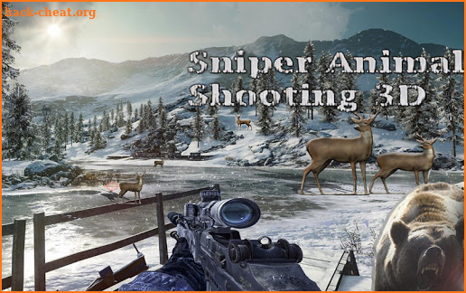 Sniper Animal Shooting 3D:Wild Animal Hunting Game screenshot