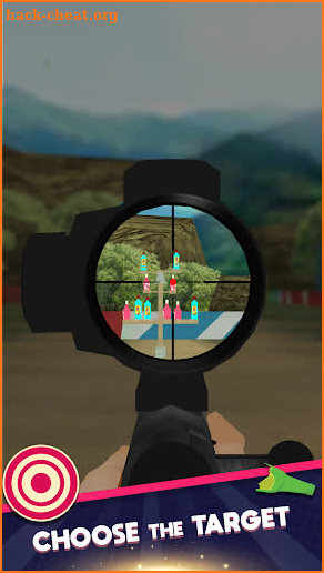 Sniper Bottle Shoot 3D screenshot