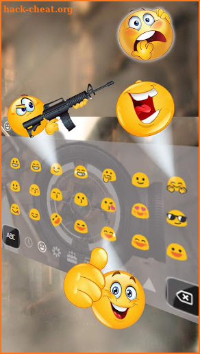 Sniper Killer Shooter Keyboard Theme screenshot