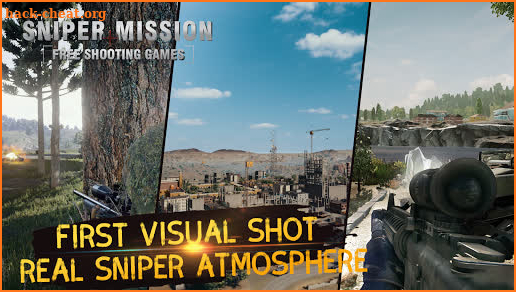 Sniper Mission - Free shooting games screenshot