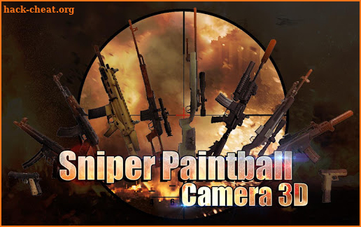 Sniper Paintball Camera 3D screenshot