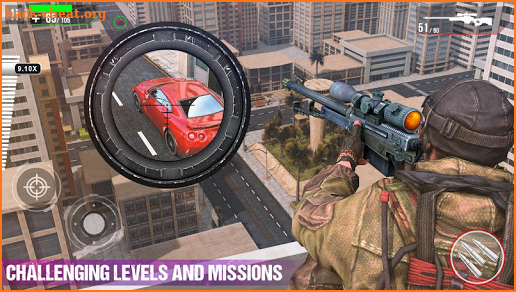 Sniper Shooting Battle 3D Game screenshot
