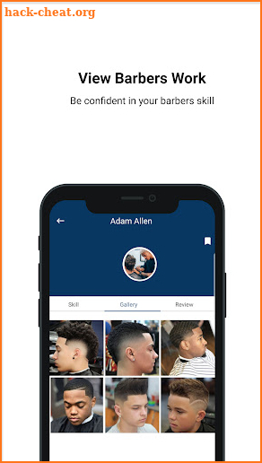 Snippy: Mobile Barber App screenshot