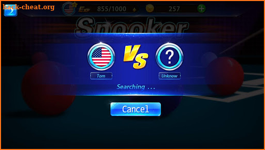 Snooker screenshot