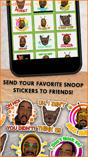 Snoopmoji Stickers screenshot