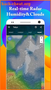 Snoopy live Weather - Forecast Widget Radar map screenshot