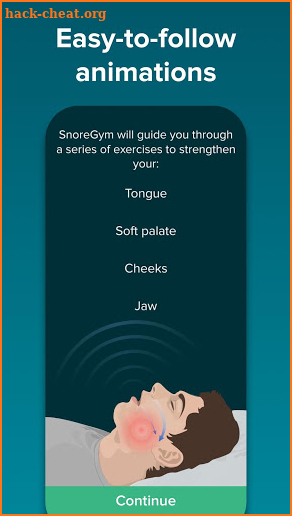 SnoreGym : Reduce Your Snoring screenshot