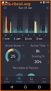 SnoreLab : Record Your Snoring screenshot